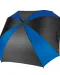 KI2023 - Vierkante paraplu Black / Royal Blue