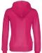 HOODIE FULL ZIP LADY - GOTS GECERTIFICEERD Fuchsia