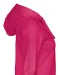 HOODIE FULL ZIP LADY - GOTS GECERTIFICEERD Fuchsia