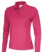 POLO PIQUE LONG SLEEVE LADY - GOTS GECERTIFICEERD Fuchsia