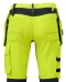 6513 SIGNALISATIEBROEK MET KNIEZAKKEN EN SPIJKERZAKKEN EN ISO 20471 KLASSE 2 Geel/zwart