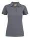 Surf Stretch Polo Pique Dames Staalgrijs