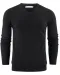 Ashland V Gebreide Sweater Heren Zwart