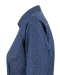Purple Bow 143  Hemd Dames Middenblauw gestreept