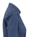 Purple Bow 143  Hemd Dames Middenblauw gestreept