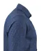 Purple Bow 143  Hemd Regular Fit Heren Middenblauw gestreept
