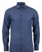 Purple Bow 143  Hemd Regular Fit Heren Middenblauw gestreept