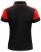Prime Polo Dames Zwart/rood