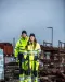 6418 GEVOERDE SIGNALISATIEJAS EN ISO 20471 KLASSE 3 Geel