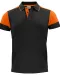 Prime Polo Heren Zwart/oranje