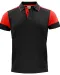 Prime Polo Heren Zwart/rood