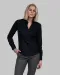 Black Bow 60  Hemd Dames Zwart