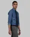 Indigo Bow 130  Hemd Slim Fit Heren Blauw gestreept