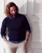 Indigo Bow 131  Hemd Slim Fit Heren Hemelsblauw print