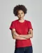 T-SHIRT LADY - GOTS GECERTIFICEERD Rood
