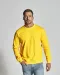 SWEATER CREW NECK UNISEX - GOTS GECERTIFICEERD Wit
