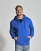 HOODIE FULL ZIP MAN - GOTS GECERTIFICEERD Wit