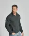 SWEATER HALF ZIP UNISEX - GOTS GECERTIFICEERD Wit