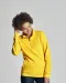 SWEATER HALF ZIP UNISEX - GOTS GECERTIFICEERD Wit