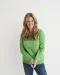 SWEATER CREW NECK LADY - GOTS GECERTIFICEERD Groen