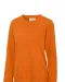 SWEATER CREW NECK LADY - GOTS GECERTIFICEERD Oranje