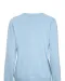 SWEATER CREW NECK LADY - GOTS GECERTIFICEERD Lichtblauw