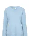 SWEATER CREW NECK LADY - GOTS GECERTIFICEERD Lichtblauw