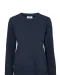 SWEATER CREW NECK LADY - GOTS GECERTIFICEERD Marine