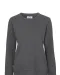 SWEATER CREW NECK LADY - GOTS GECERTIFICEERD Antraciet