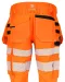6577 SIGNALISATIE PIRATENBROEK EN ISO 20471 KLASSE 2/1 Oranje/zwart
