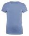 American U  T-Shirt Dames Zomersblauw