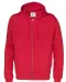 HOODIE FULL ZIP MAN - GOTS GECERTIFICEERD Wit