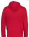 HOODIE FULL ZIP MAN - GOTS GECERTIFICEERD Rood