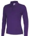 POLO PIQUE LONG SLEEVE LADY - GOTS GECERTIFICEERD Paars