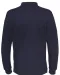 POLO PIQUE LONG SLEEVE MAN - GOTS GECERTIFICEERD Marine
