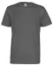 T-SHIRT MAN - GOTS GECERTIFICEERD Antraciet
