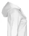 HOODIE FULL ZIP LADY - GOTS GECERTIFICEERD Wit