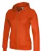 HOODIE FULL ZIP LADY - GOTS GECERTIFICEERD Oranje