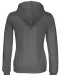HOODIE FULL ZIP LADY - GOTS GECERTIFICEERD Antraciet