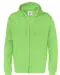 HOODIE FULL ZIP MAN - GOTS GECERTIFICEERD Groen