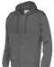 HOODIE FULL ZIP MAN - GOTS GECERTIFICEERD Antraciet