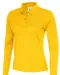 POLO PIQUE LONG SLEEVE LADY - GOTS GECERTIFICEERD Wit