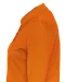 POLO PIQUE LONG SLEEVE LADY - GOTS GECERTIFICEERD Oranje