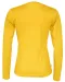 T-SHIRT LONG SLEEVE LADY - GOTS GECERTIFICEERD Geel