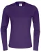 T-SHIRT LONG SLEEVE LADY - GOTS GECERTIFICEERD Paars