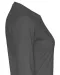 T-SHIRT LONG SLEEVE LADY - GOTS GECERTIFICEERD Antraciet