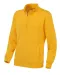 SWEATER HALF ZIP UNISEX - GOTS GECERTIFICEERD Geel