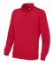 SWEATER HALF ZIP UNISEX - GOTS GECERTIFICEERD Rood