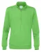 SWEATER HALF ZIP UNISEX - GOTS GECERTIFICEERD Groen