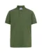 POLO PIQUE MAN - GOTS GECERTIFICEERD Donker groen
